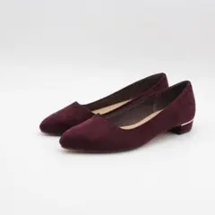 29■新品♪Le Talon ルタロン Vカットフラットパンプス(22.5ｃｍ)