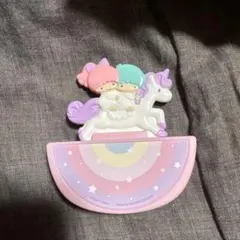 マクドナルドハッピーセット　リトルツインスターズ ユニコーンフィギュア