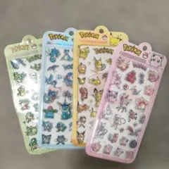 F674即日発送ポケモン ステッカー　硬いシール　立体シール ポケットモンスター