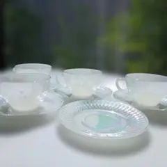 ☆新品未使用 ☆パリ発ミントグリーンガラス製皿・プレート - メルカリ