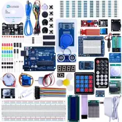 Arduino用のUNO R3 最終版スタータキット (63 Items)