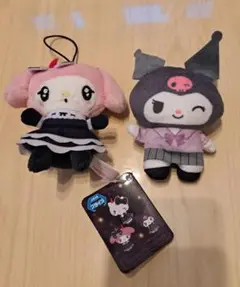 クロミ　ぬいぐるみバッジ　ネオゴシックデビルズマスコット