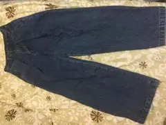 ジーンズ GU バギーパンツ 美品 デニム