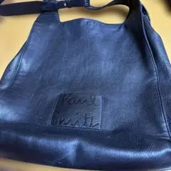 Paul Smith ブラックレザー ショルダーバッグ