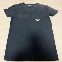 EMPORIO ARMANI Vネック Tシャツ ブラック