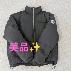 【美品】✨　L スナップクラブ　中綿ダウンジャケット　ブラック只今10％OFF
