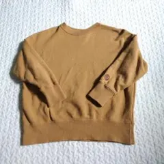 green label relaxing トレーナー 黄色 110