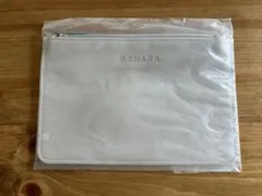 MANARA オリジナルポーチ ホワイト 新品のサムネイル