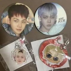 TREASURE ヒョンソク 缶バッチ　カプセルトイ