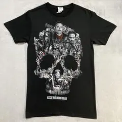 【公式】ウォーキングデッド Tシャツ スカル デルタボディ 黒 S（M寄り）