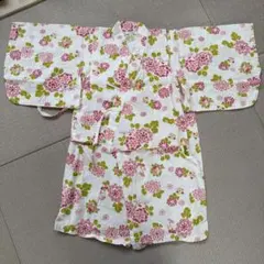 セパレート浴衣　白　110cm