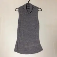 COMME CA ISM グレー ノースリーブ L