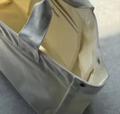 キャンバス トートバッグ ホワイト