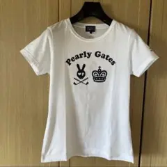 み*ん様 ③Pearly Gates ホワイト Tシャツ サイズ1のサムネイル