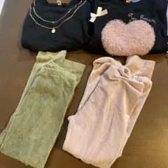 キッズ服 まとめ売り トップス パンツ 4点セット
