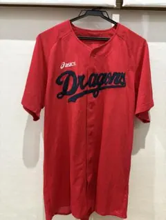 ⚾️アシックス社製⚾️中日ドラゴンズユニフォーム （レッド）