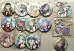 プロセカ 日野森雫 CD 特典 缶バッジ アクリルキーホルダー