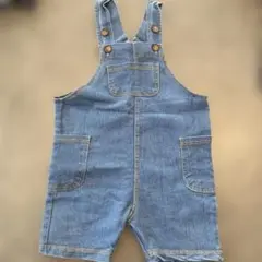 デニム・オーバーオール ・90