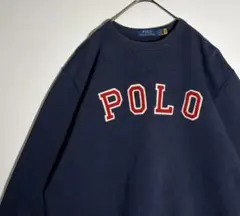 POLO RalphLauren 刺繍ロゴ　裏起毛　スウェット