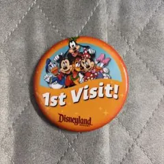 カリフォルニアディズニーランド 1st Visit バッジ