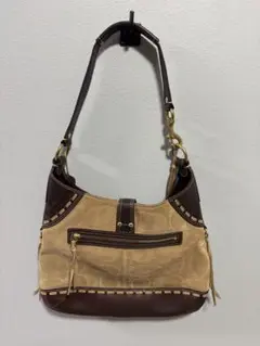 【美品】コーチ ショルダーバッグ 斜め掛け スエード 10311 COACH