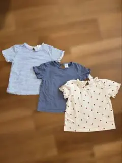 H&M 半袖Tシャツ 3枚セット 12M-18M