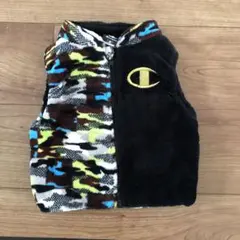 ☆Champion カモフラージュ フリースベスト 80サイズ☆