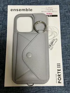 ensemble iPhone 14 Pro ケース　カバー　※ストラップ無し