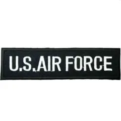 ワッペン ミリタリー US.AIR FORCE アイロン アップリケ 送料無料