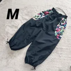 【美品】SCOLAR PARITY スカラー パリティ プリント切替パンツ 黒