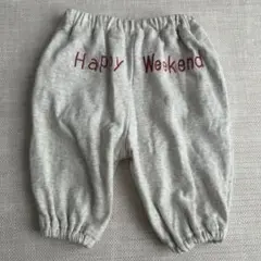 【即購入⭕️】LittleWeekend スウェットパンツ 80サイズ