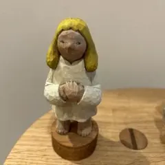 江籠正樹　サンタクロース 木彫り フィギュア　木工品　週末限定価格!! 江籠正樹 サンタクロース 木彫り フィギュア 木工品 週末限定