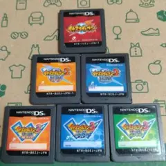 イナズマイレブンシリーズ 6本セットまとめ売り イナイレDS