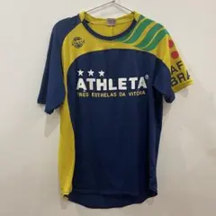 美品⭐︎ATHLETA ブラジル国旗デザイン サッカーメンズSサイズ