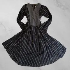 ameri vintage WASHILAYERED ロングワンピース シアー袖のサムネイル
