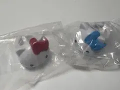 ハローキティ　喜怒哀楽　ファッションリングコレクション　ガチャ　ノーマル　ブルー