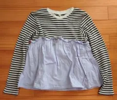 アプレレクール　長袖カットソー　長袖Ｔシャツ　ロンＴ　140