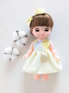 メルちゃん　レミン　ソラン　ワンピース　ハンドメイド服　2点セット