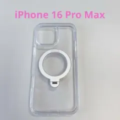 iPhone16ProMaxケース ゼンマイ式スタンド MagSafe対応