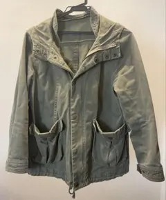 カーキ ミリタリーテイスト モッズコート THE EMPORIUM