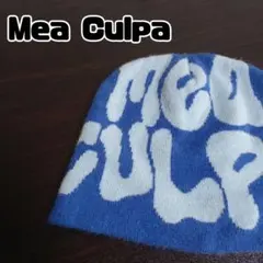 Mea Culpa ロゴ入り ニット帽　ビーニ