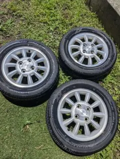 希少!! 180SX 後期 純正アルミホイール 4穴 15インチ ❶4本中1本目