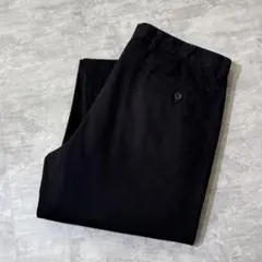 00s DOCKERS 2タック ワイド チノパン ブラック W32 L30 - メルカリ