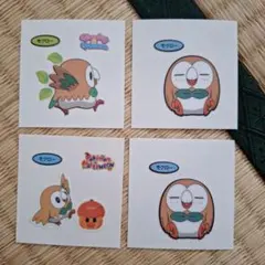 ポケモンパン　シール　モクロー　デコキャラシール　まとめ