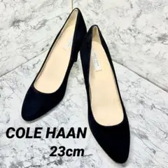 【送料無料】 Cole Haan スエード 6B(23cm) 黒 普段使い