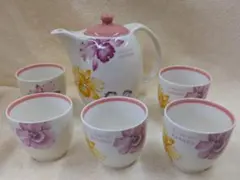 hiromichi nakano カトレア　ポット茶器セット