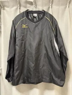 MIZUNOミズノ 刺繍ロゴ Vジャン 長袖ピステ　トレーニングウェア サイズS