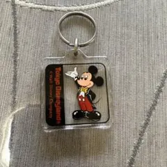 東京ディズニーランド ミッキーマウス キーホルダー　レトロ　レア　昭和