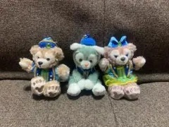 ダッフィーシェリーメイジェラトーニぬいぐるみバッチ限定レア廃盤品Disney