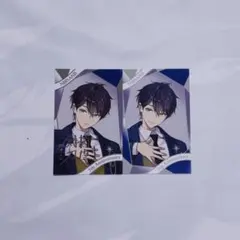 剣持刀也　7周年チェキ にじさんじ 剣持刀也 7周年 チェキ風カードN1 アート 缶バ1